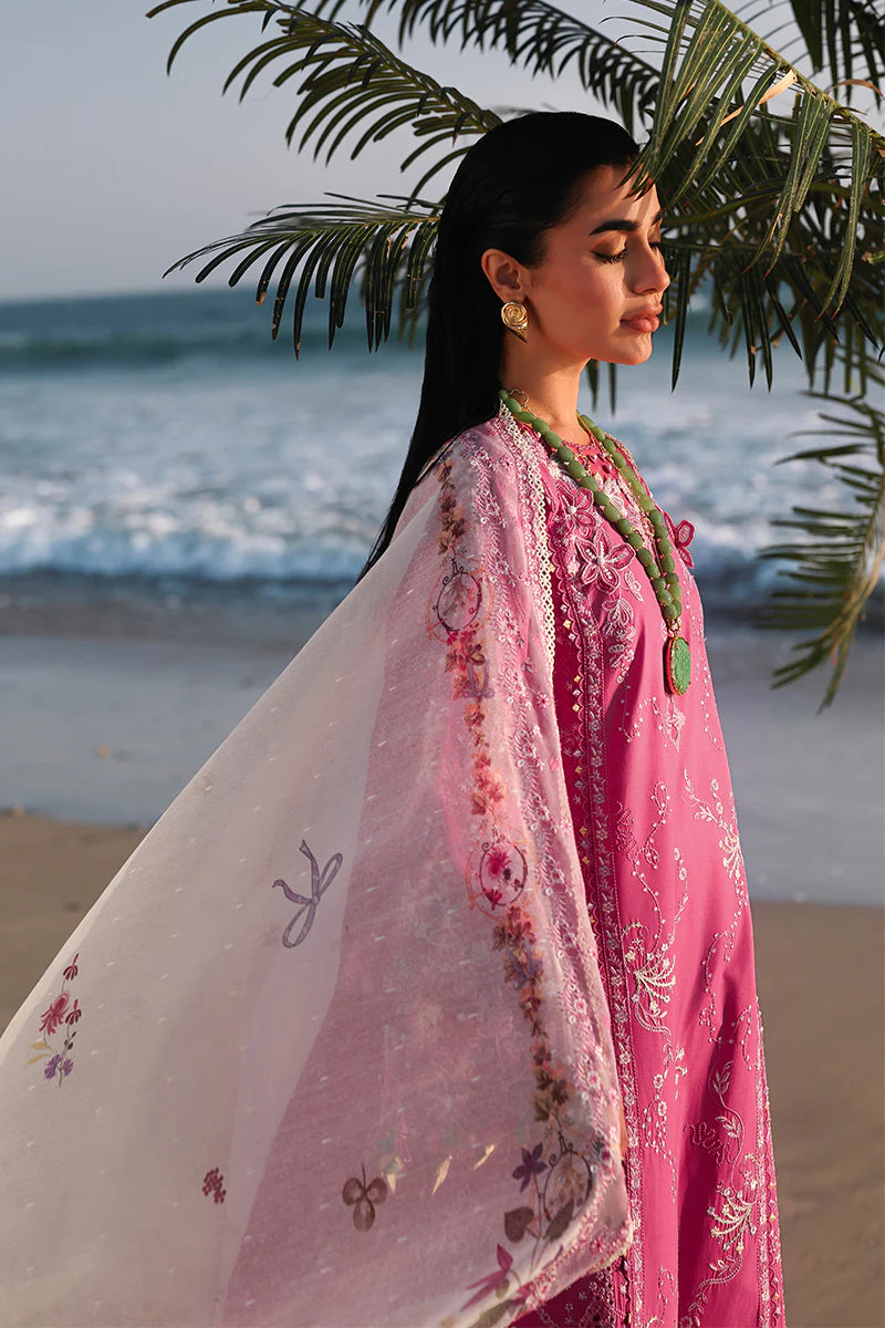 Qalamkar Luxury Lawn Unstitched 3 Piece SA-13 TARA