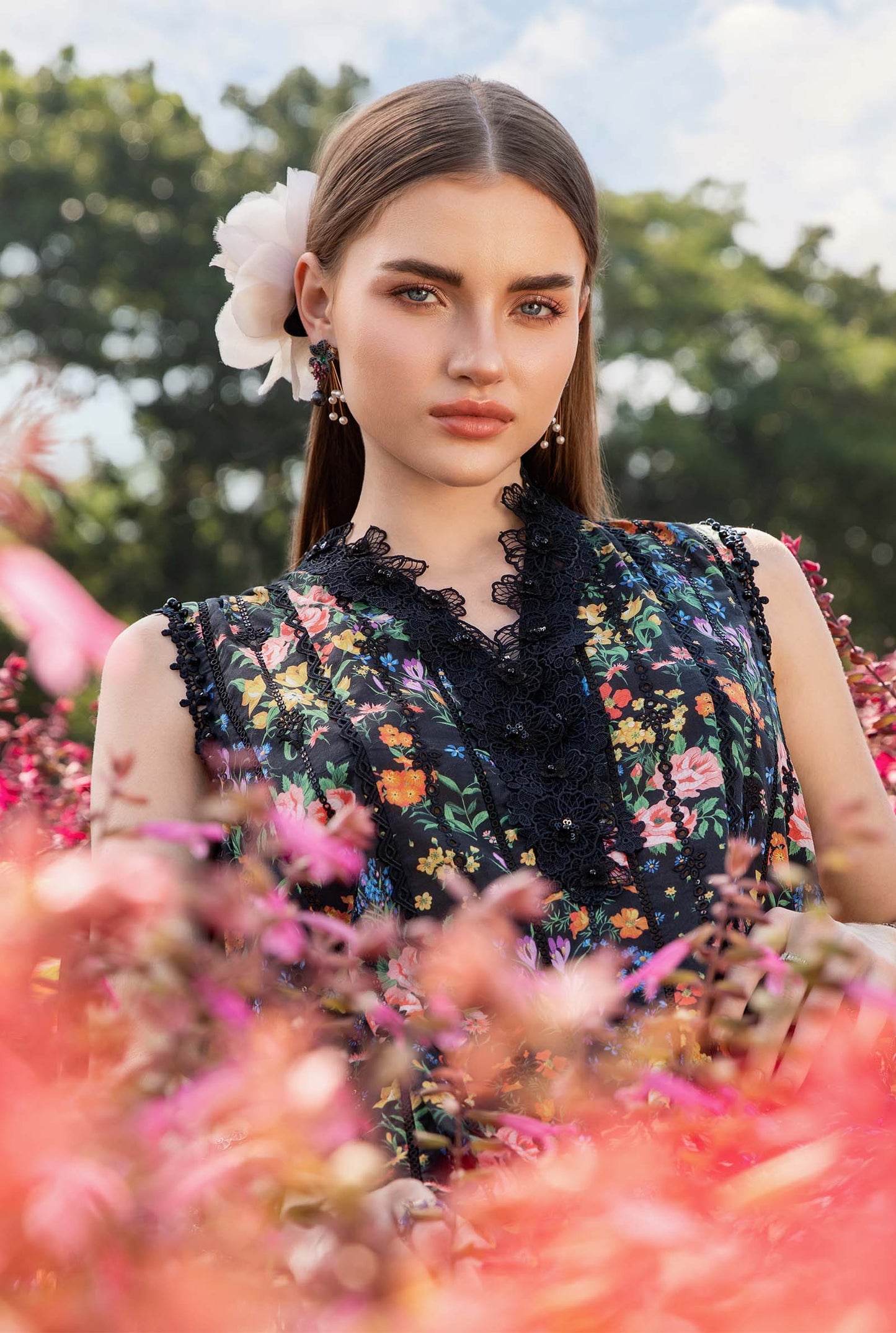 3 Piece Unstitched Printed Lawn Suit MPT-2507-B