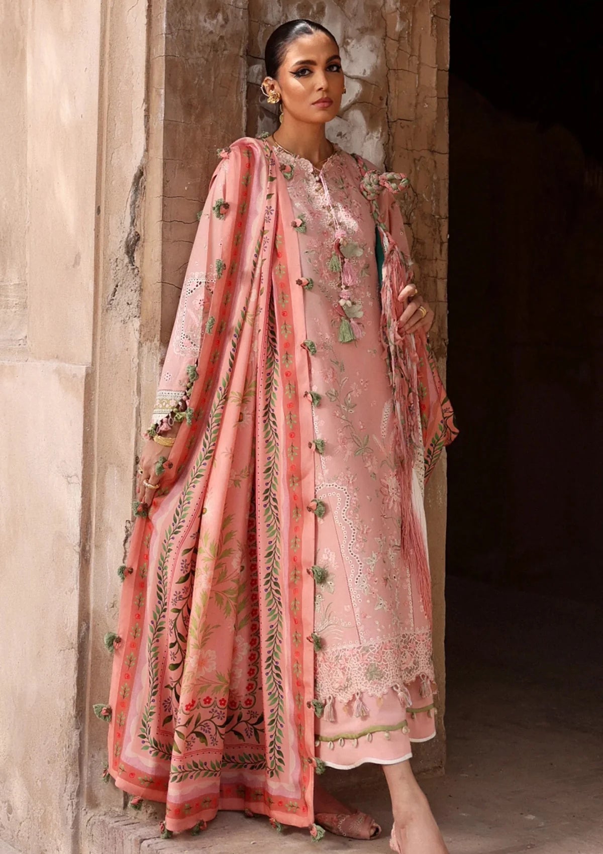 Elan - Unstitched 25 - Serene - 1A | Dhanak