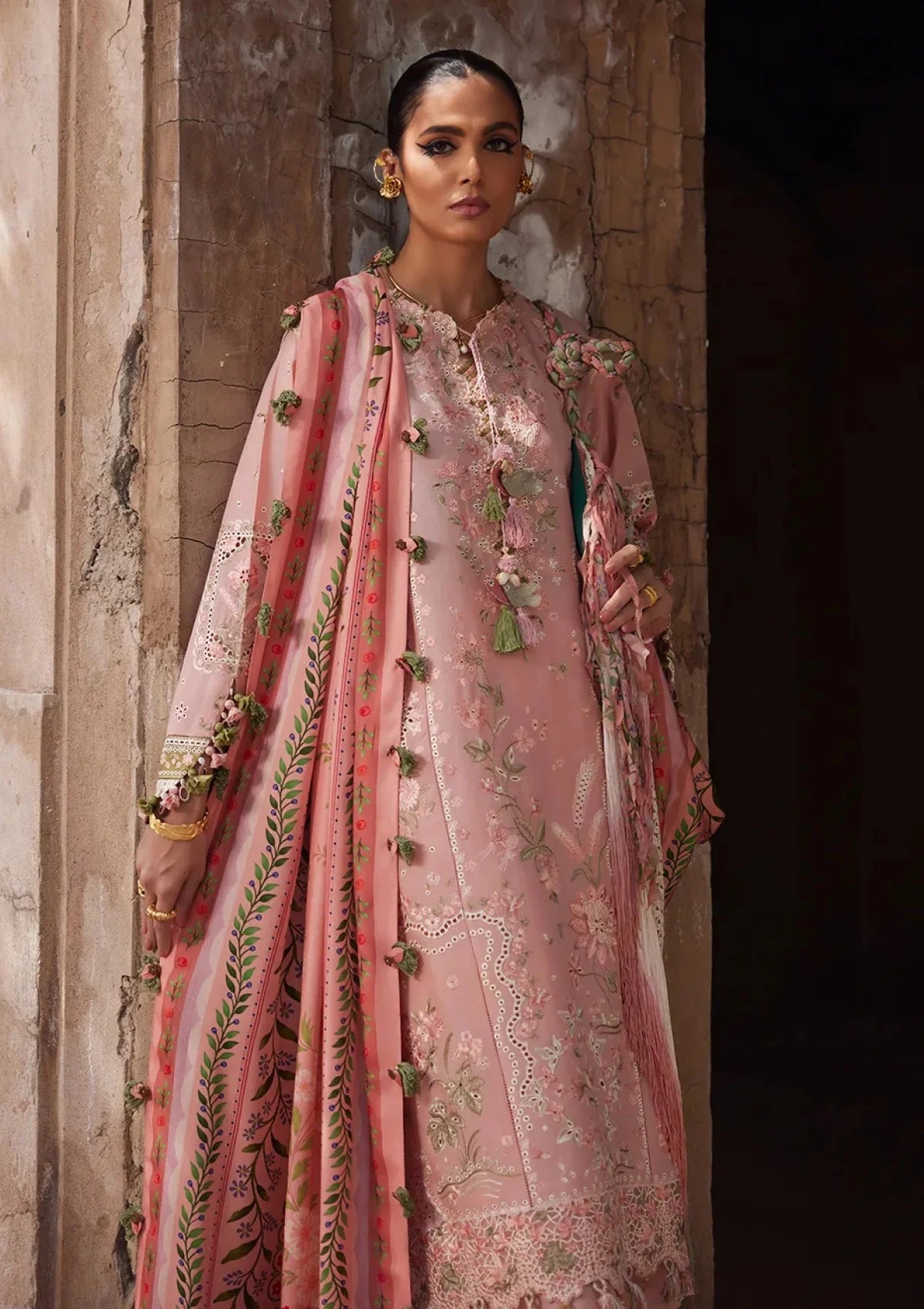 Elan - Unstitched 25 - Serene - 1A | Dhanak