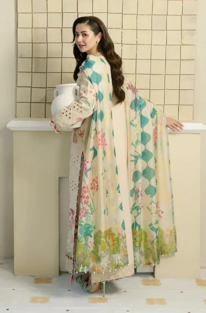Luxury Dhanak 3 Piece Unstitched