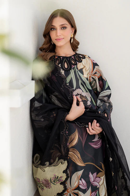 EMBROIDERED PRINTED LAWN SF-4090