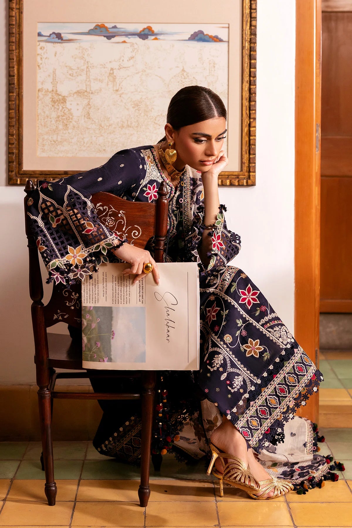 Luxury Dhanak 3 Piece Unstitched