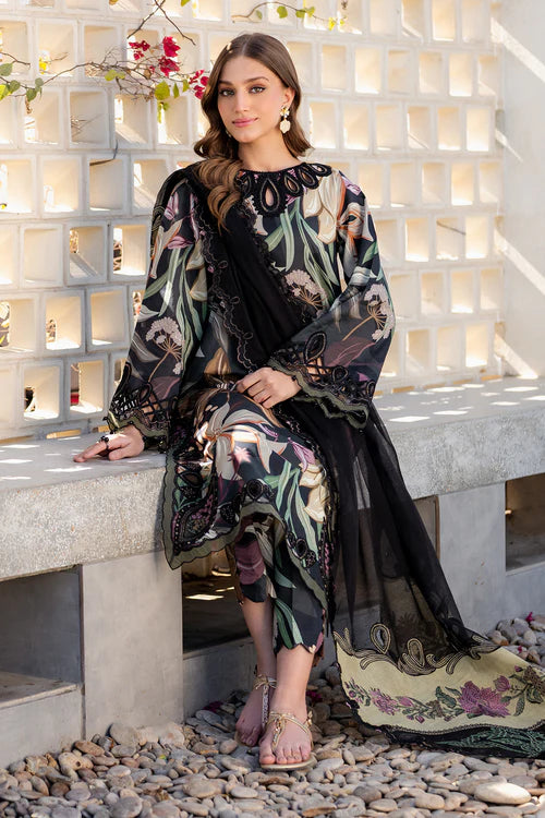 EMBROIDERED PRINTED LAWN SF-4090