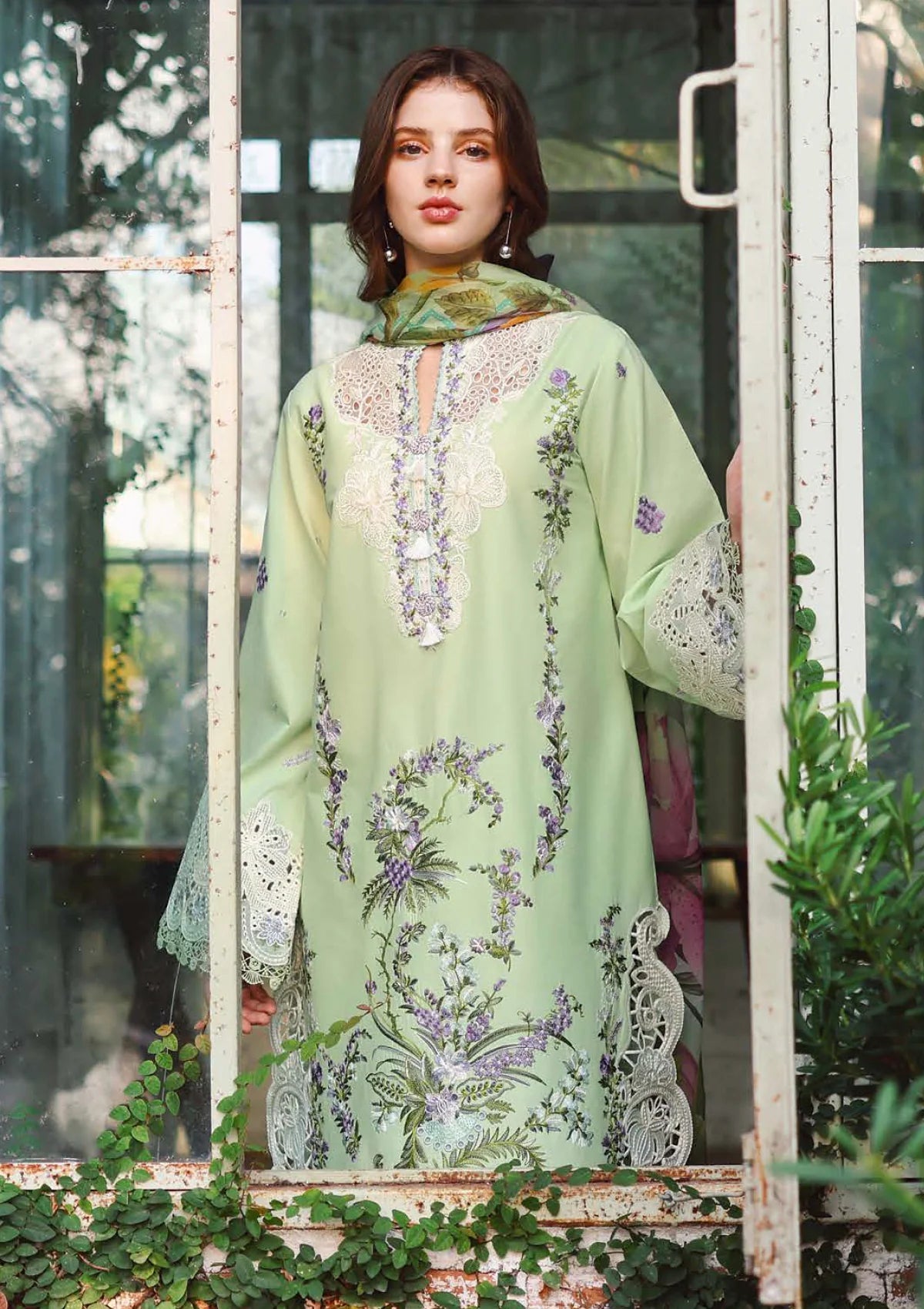 Luxury Dhanak 3 Piece Unstitched