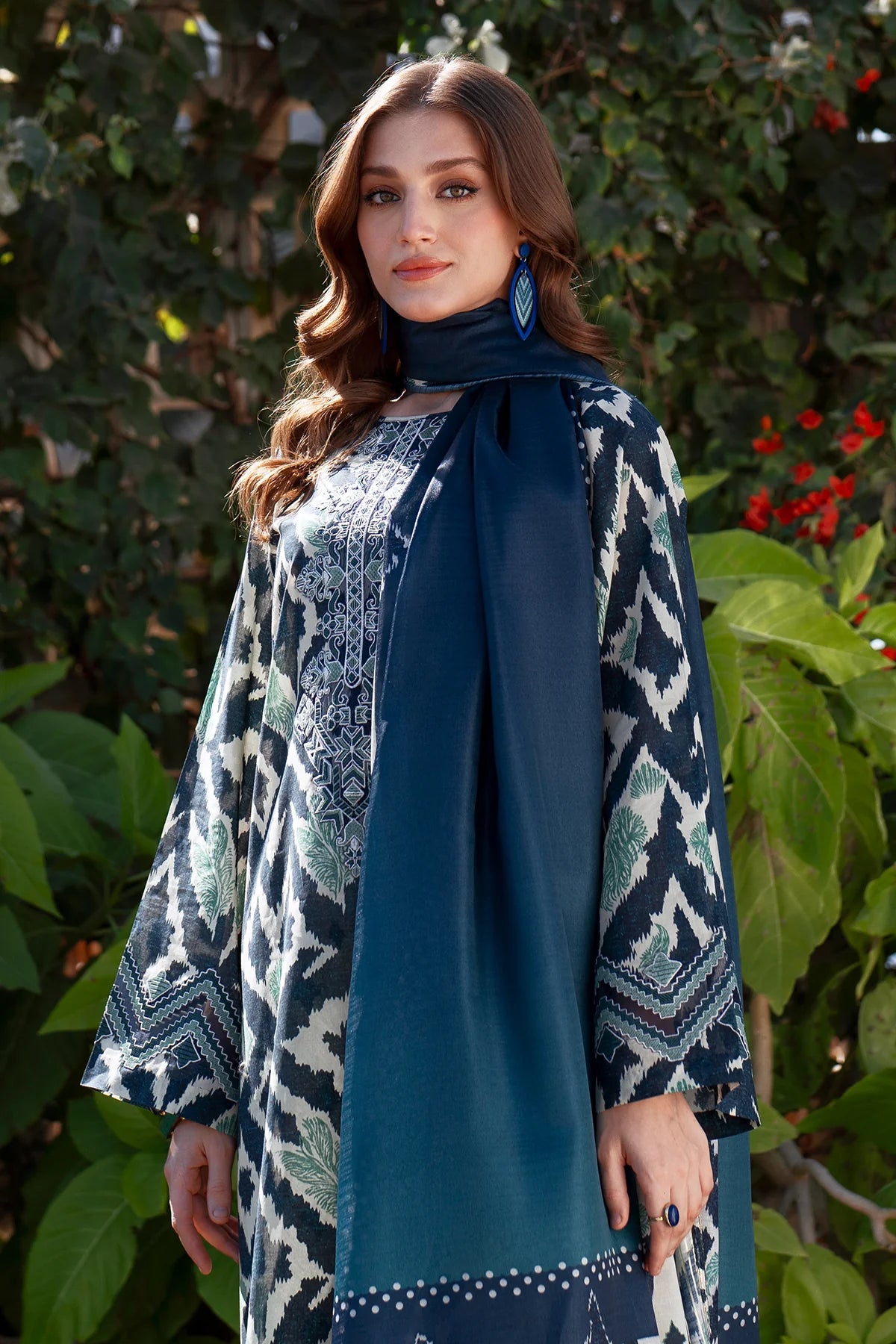 Baroque | EMBROIDERED PRINTED LAWN SF-4069