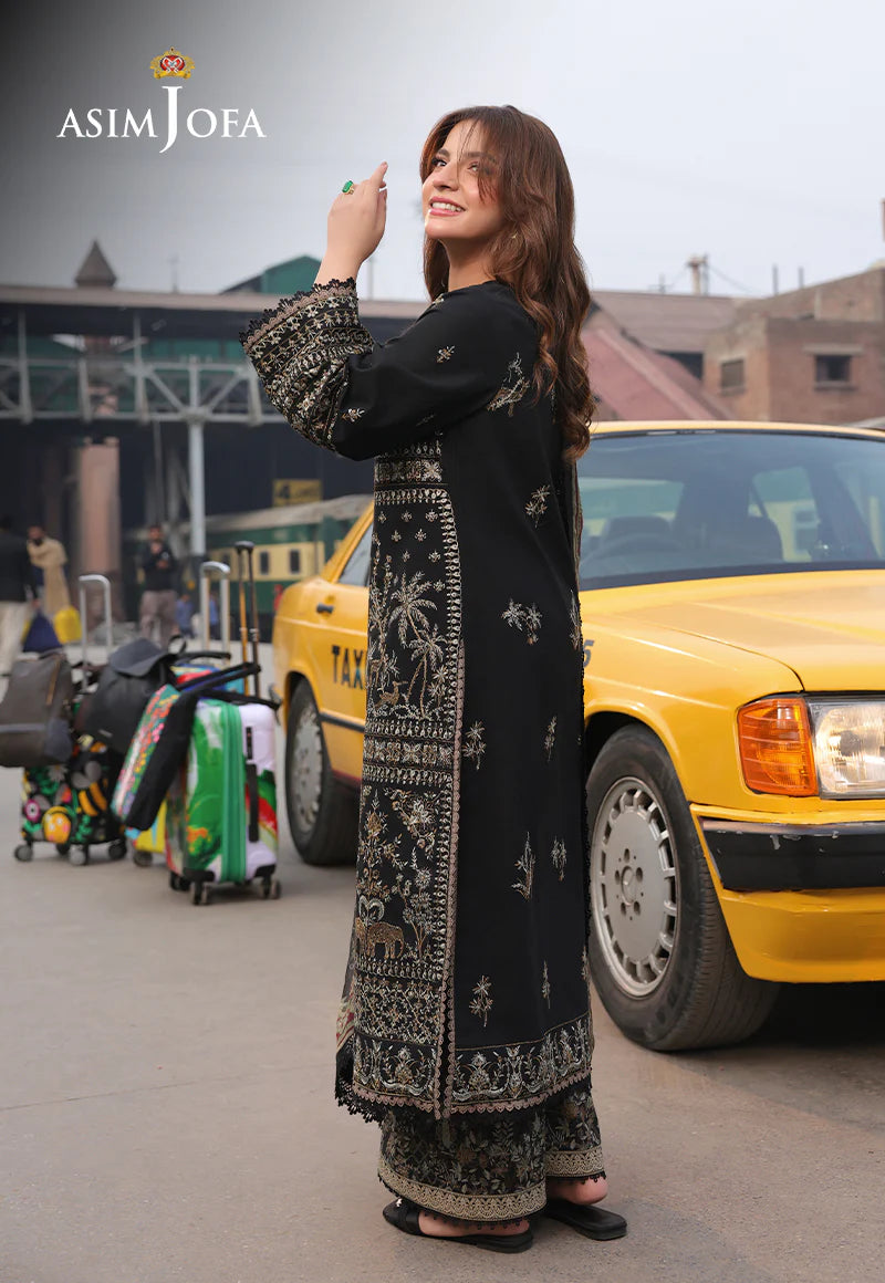 AJUBU-01 Embroidered 3 Pcs