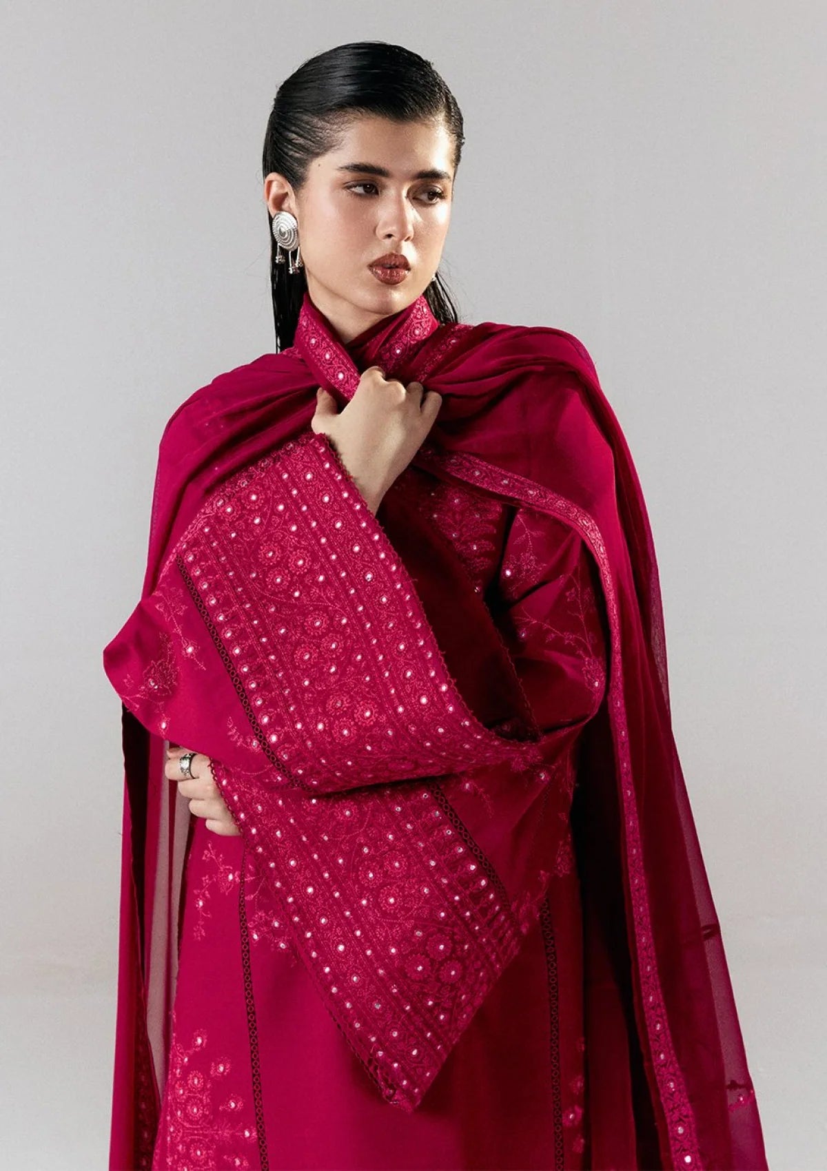 Luxury Dhanak 3 Piece Unstitched