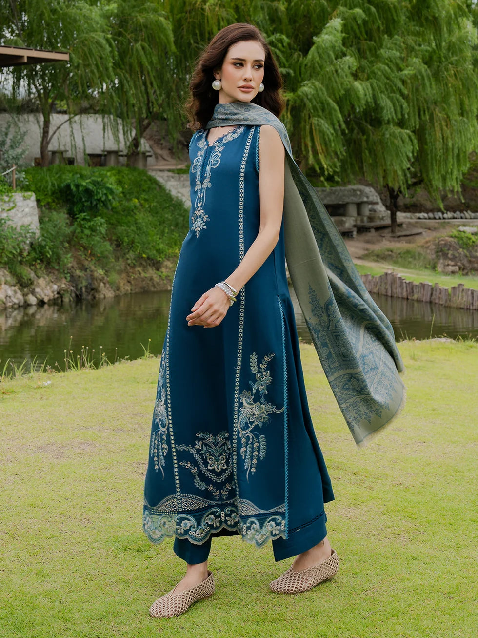 Luxury Dhanak 3 Piece Unstitched