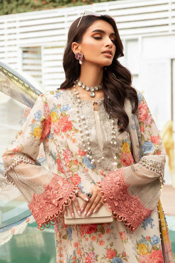 MariaB. Mprint Lawn 3 Piece Dress - 10908