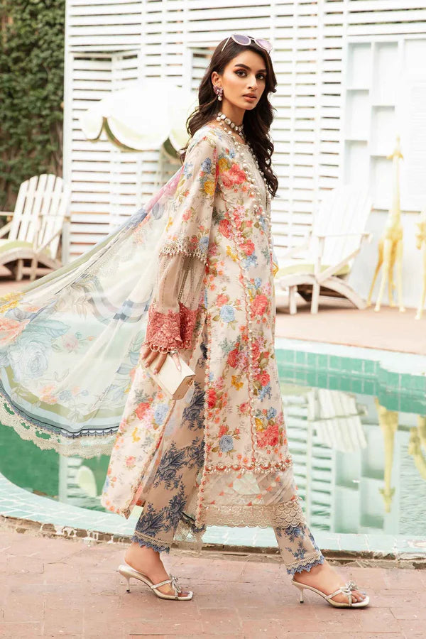 MariaB. Mprint Lawn 3 Piece Dress - 10908