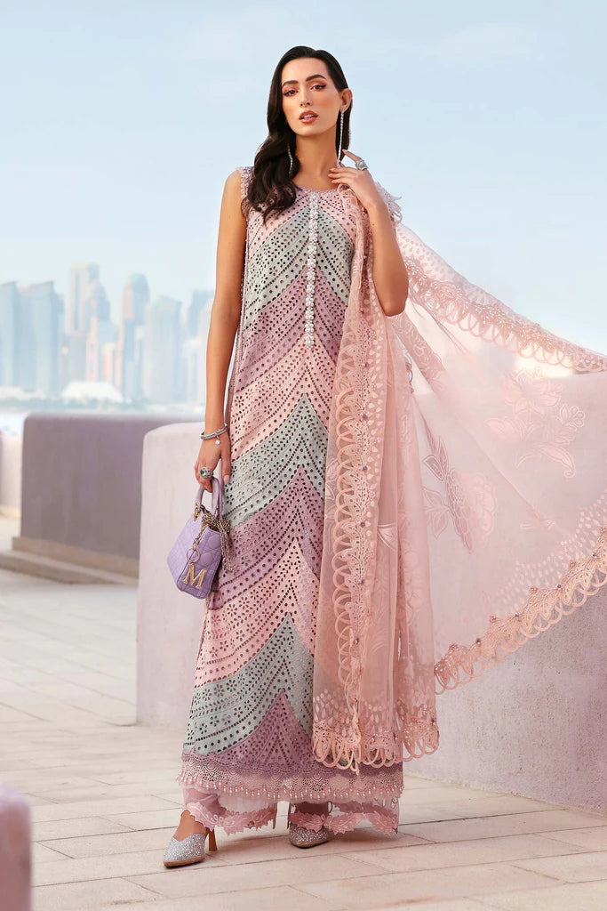 MARIA B - Embroidered Lawn Suit D-2612-B