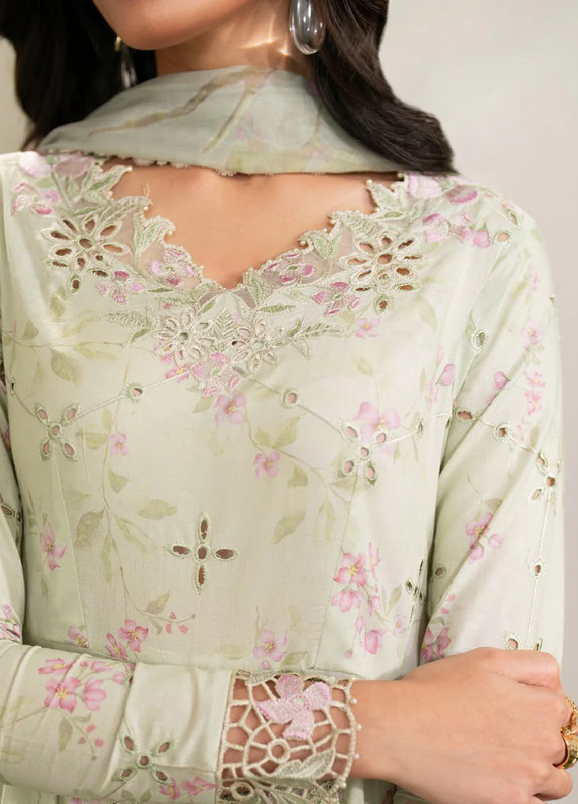 Iznik Embroidered Unstitched 3 Piece IFE-11