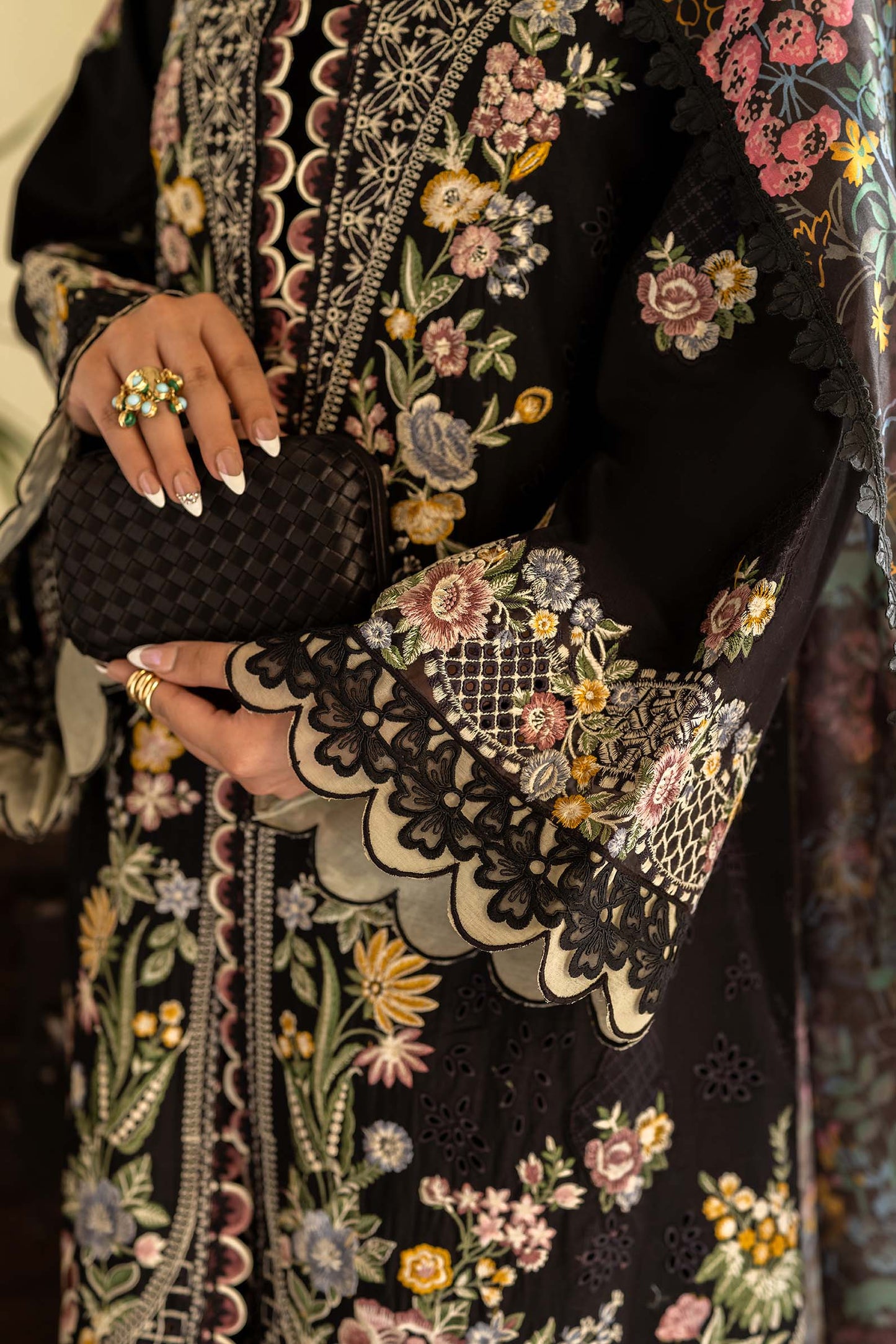 Koyal 3Pc Luxury Lawn Embroidered