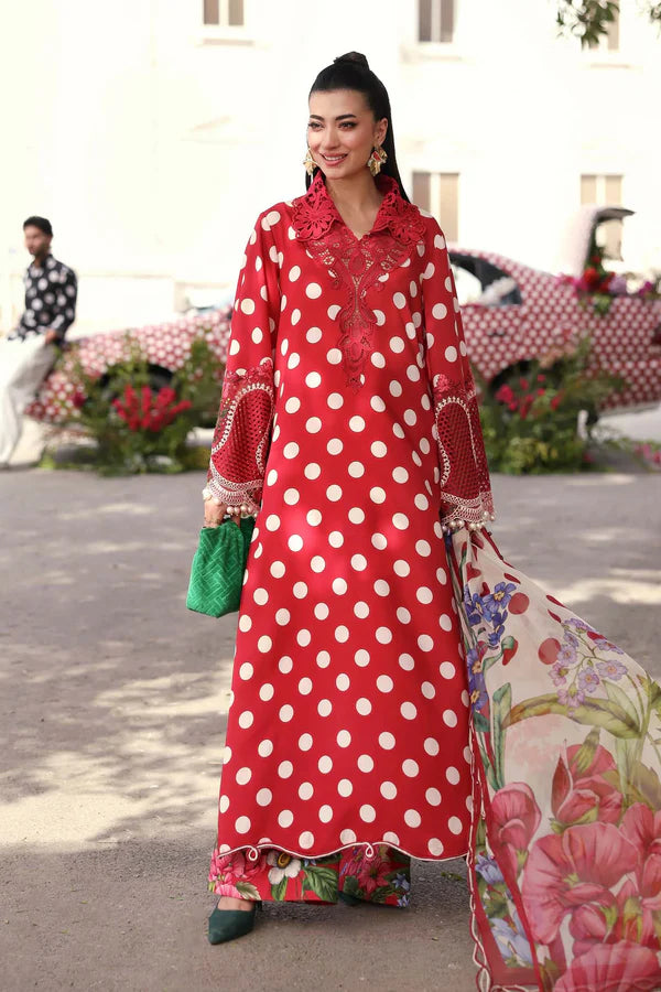 Maria.B MPrints Embroidered Lawn 3Pc Unstitched Suit MPT-3008-B Regular price