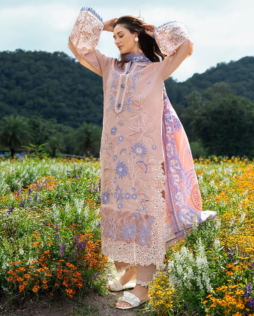 Luxury Dhanak 3 Piece Unstitched