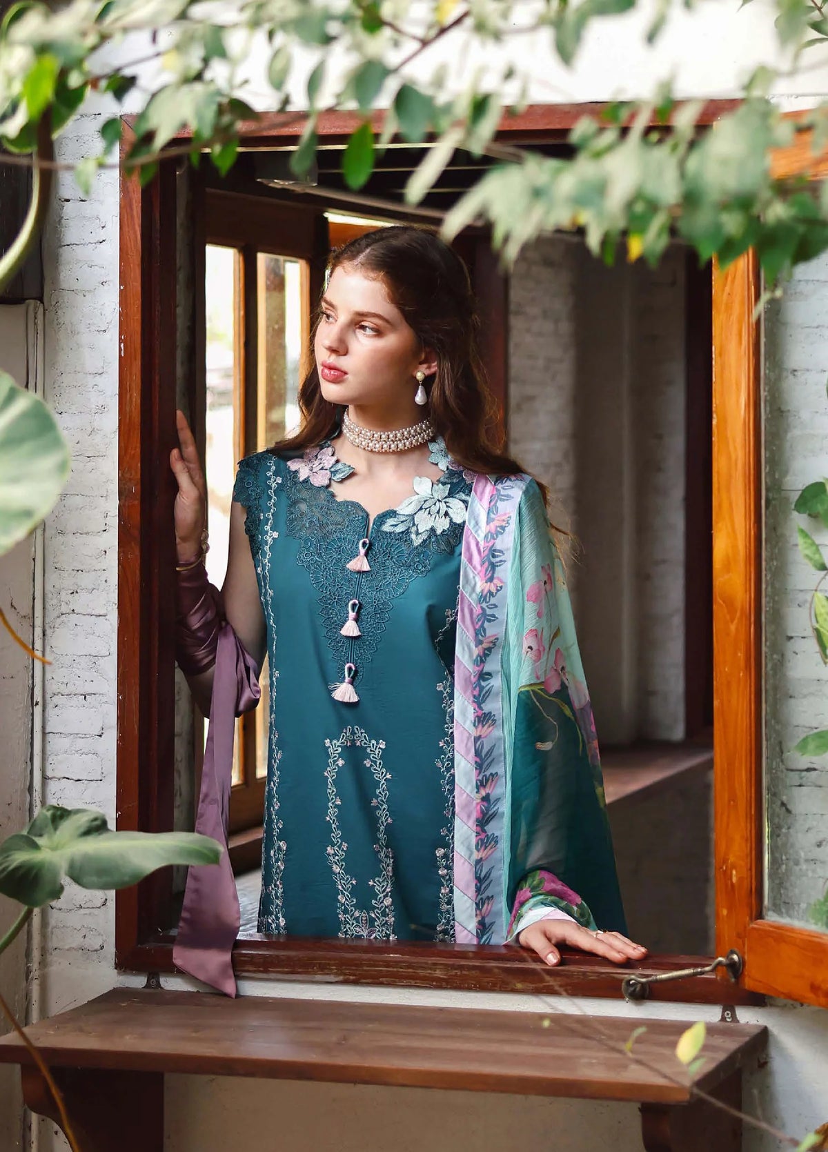 Luxury Dhanak 3 Piece Unstitched