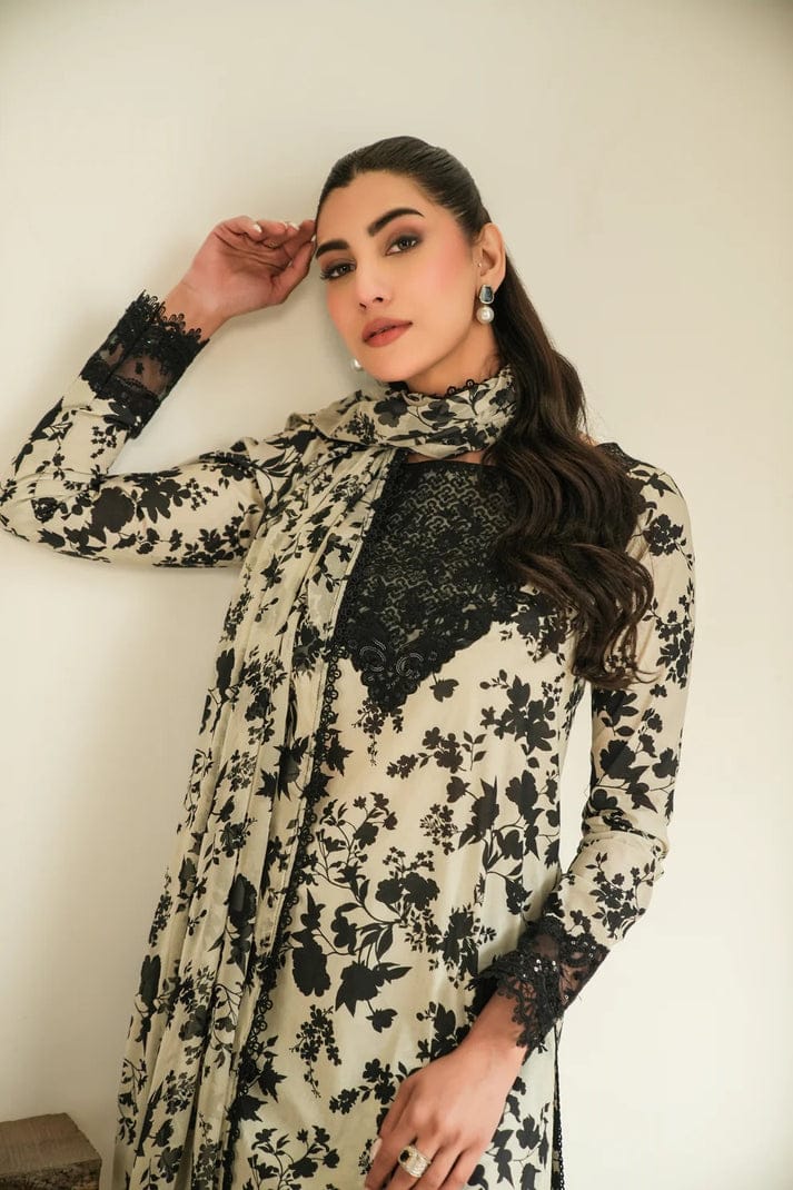Swiss Luxury Lawn Embroidered 3 Piece Unstitched