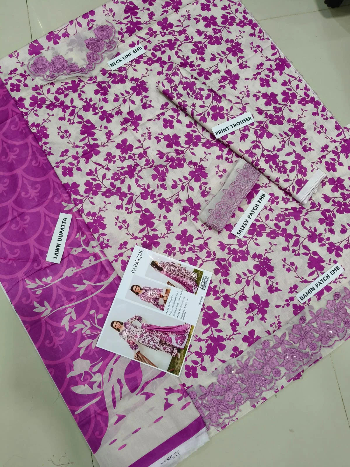 Iznik Printed Lawn-IZ-66