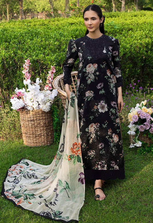 Crimson Embroidered Unstitched Khaddar 3 Piece IFE-14