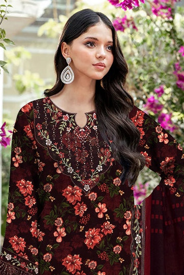 Maria.B Unstitched 3 Piece Khaddar