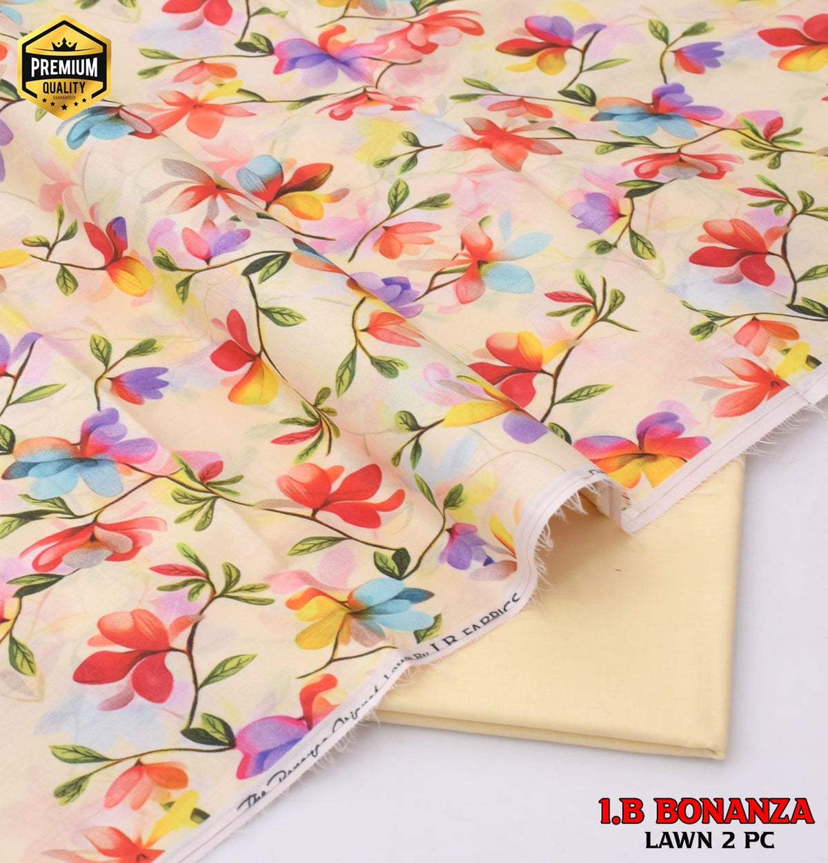 Digital Print Luxury Lawn | Essential 2-Piece Collection D-1005