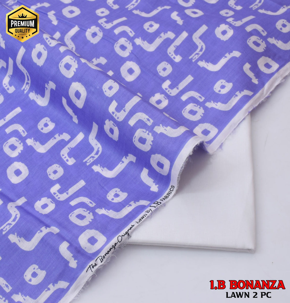 Digital Print Luxury Lawn | Essential 2-Piece Collection D-1023
