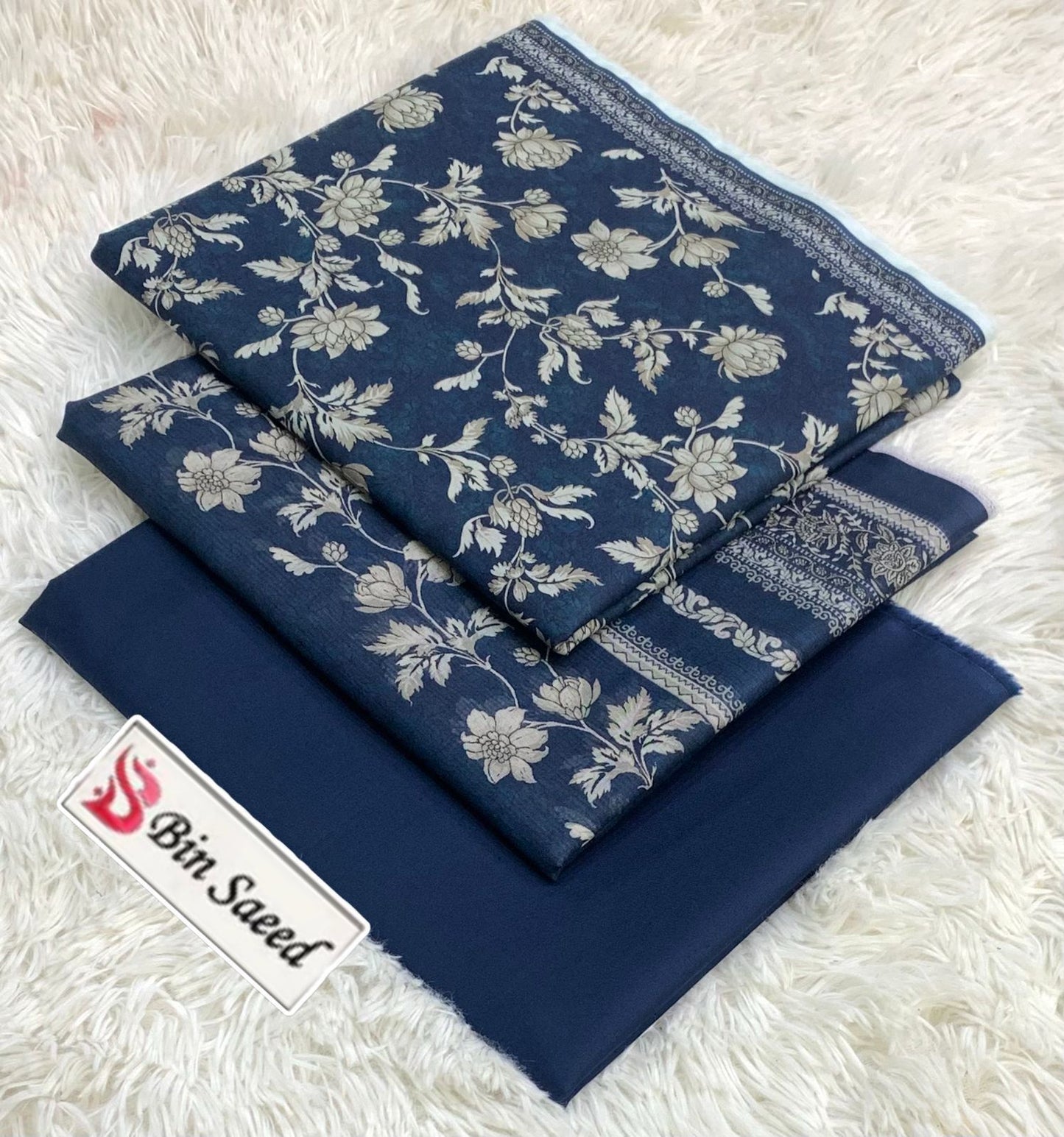 BIN SAEED LAWN COLLECTION 2026 D-1024