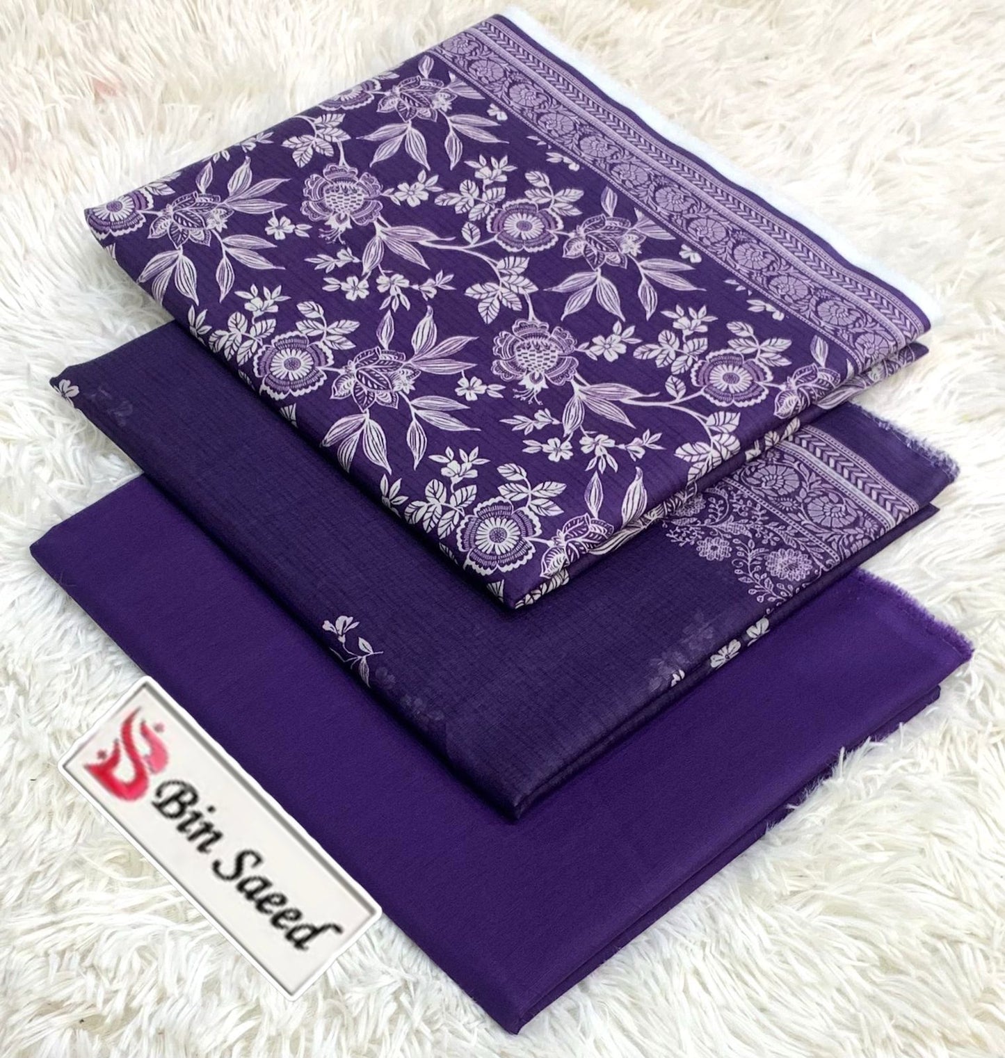 BIN SAEED LAWN COLLECTION 2026 D-1025