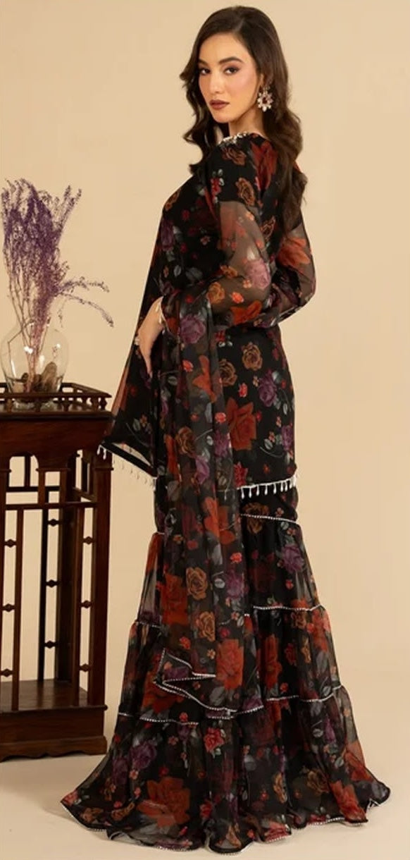 Ethnic 2pc Silk Printed Unstitched