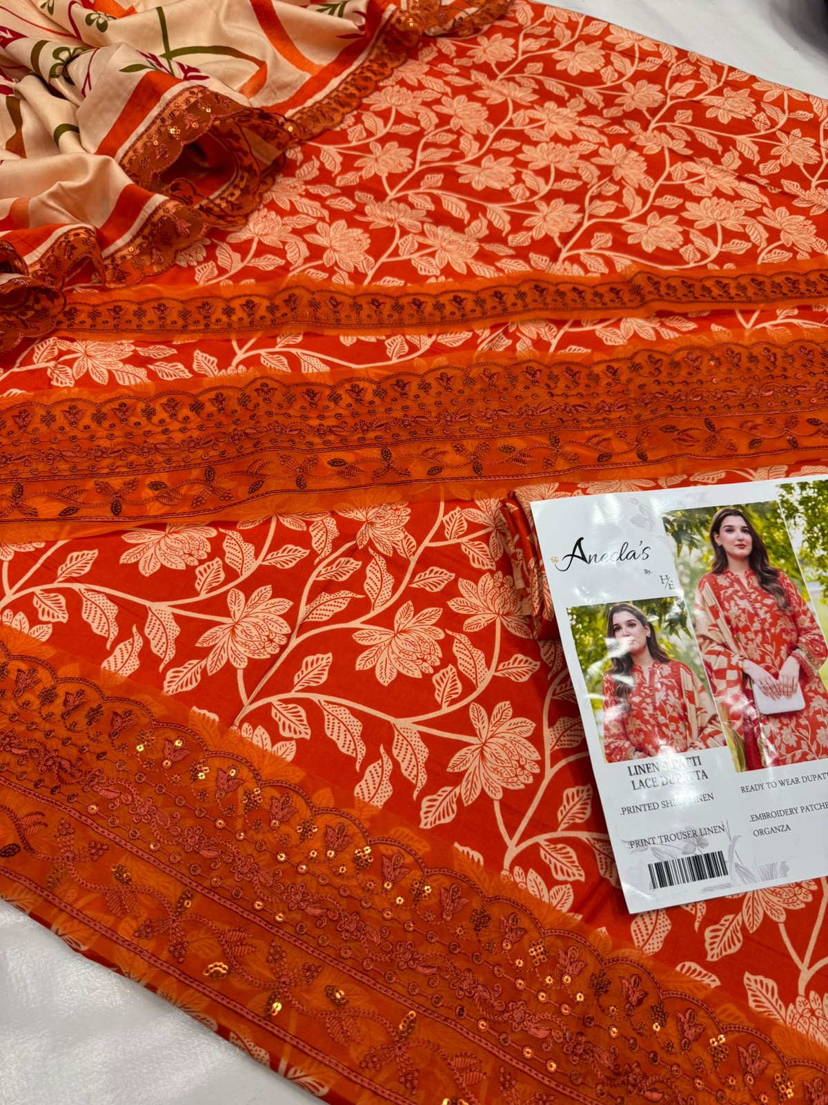 Aneelas Linen 3 piece