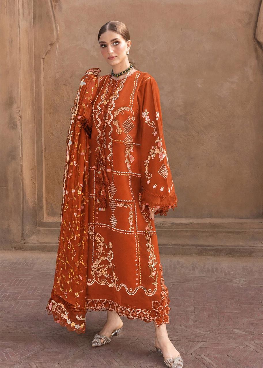 Luxury Dhanak 3 Piece Unstitched