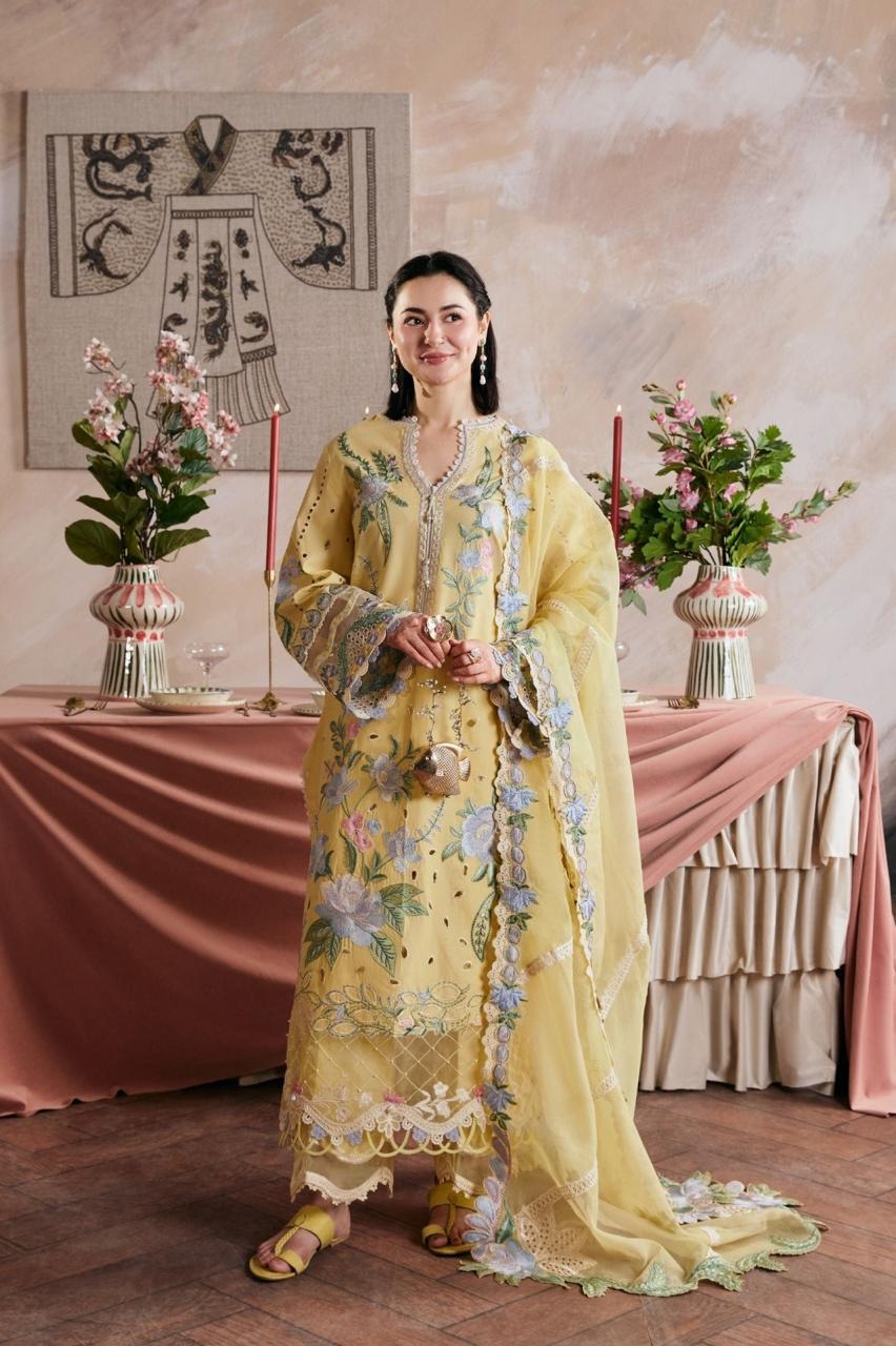 Luxury Dhanak 3 Piece Unstitched