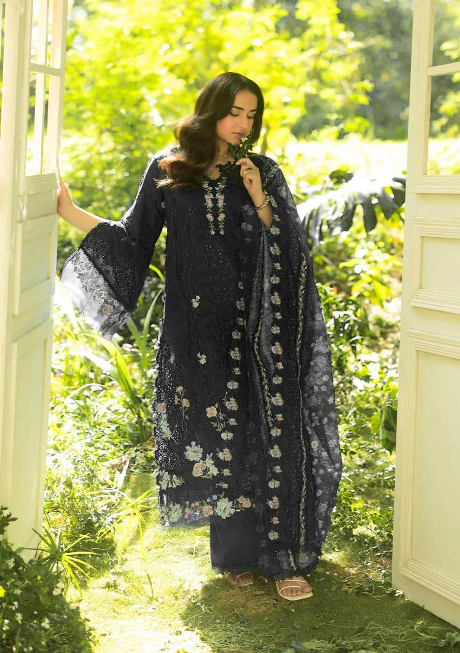 Luxury Dhanak 3 Piece Unstitched