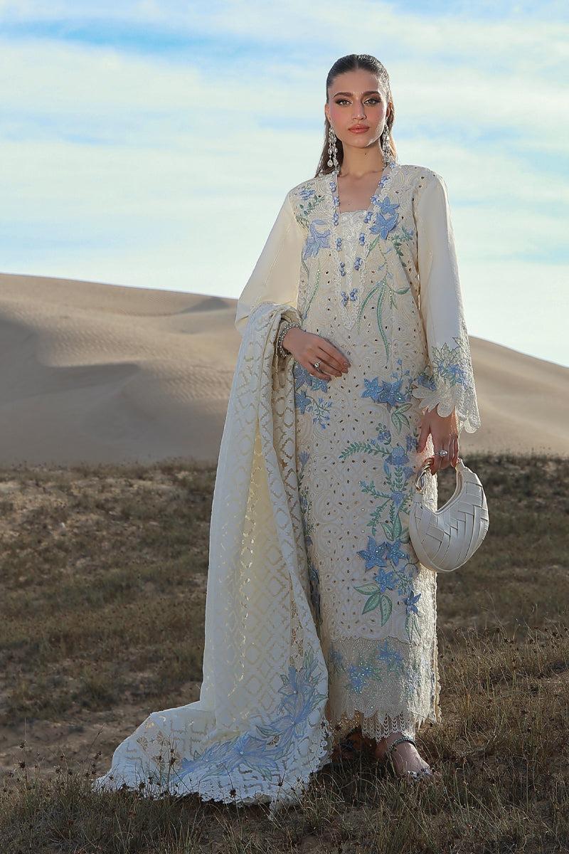 Luxury Dhanak 3 Piece Unstitched