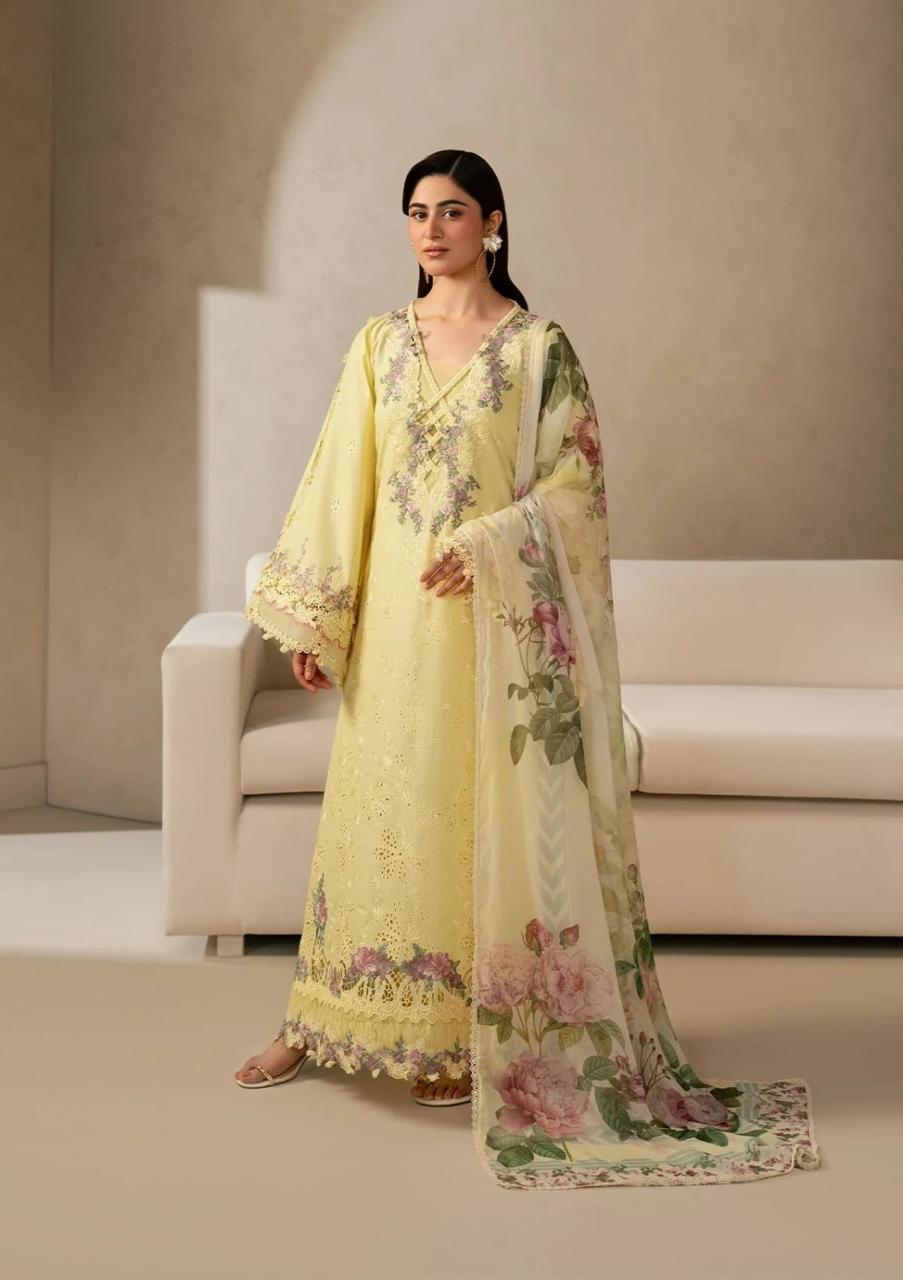 Luxury Dhanak 3 Piece Unstitched
