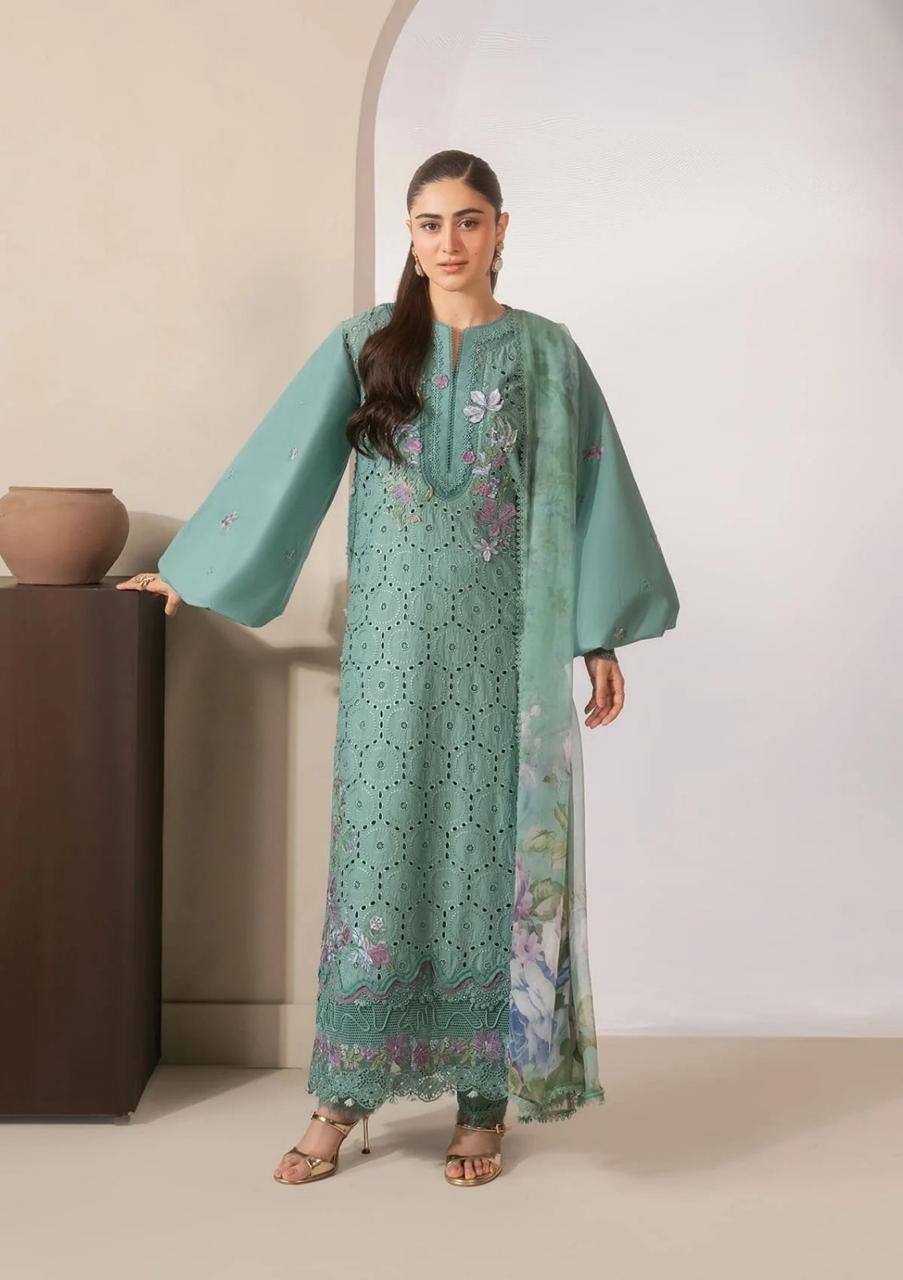 Luxury Dhanak 3 Piece Unstitched