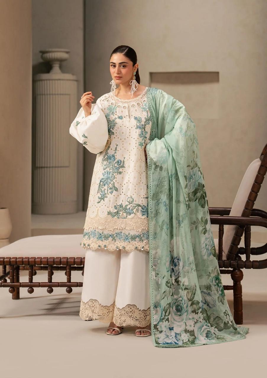 Luxury Dhanak 3 Piece Unstitched