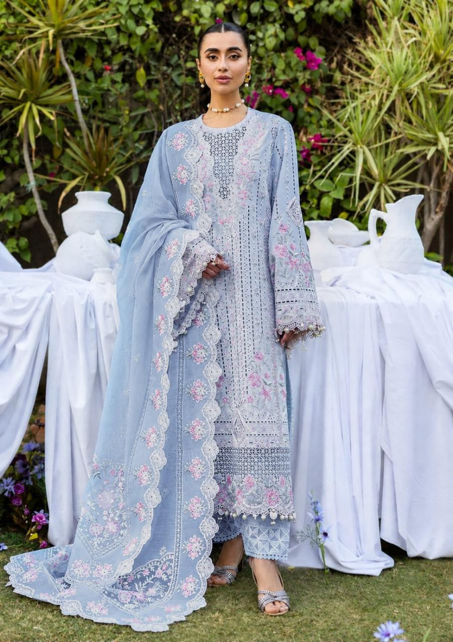 Luxury Dhanak 3 Piece Unstitched