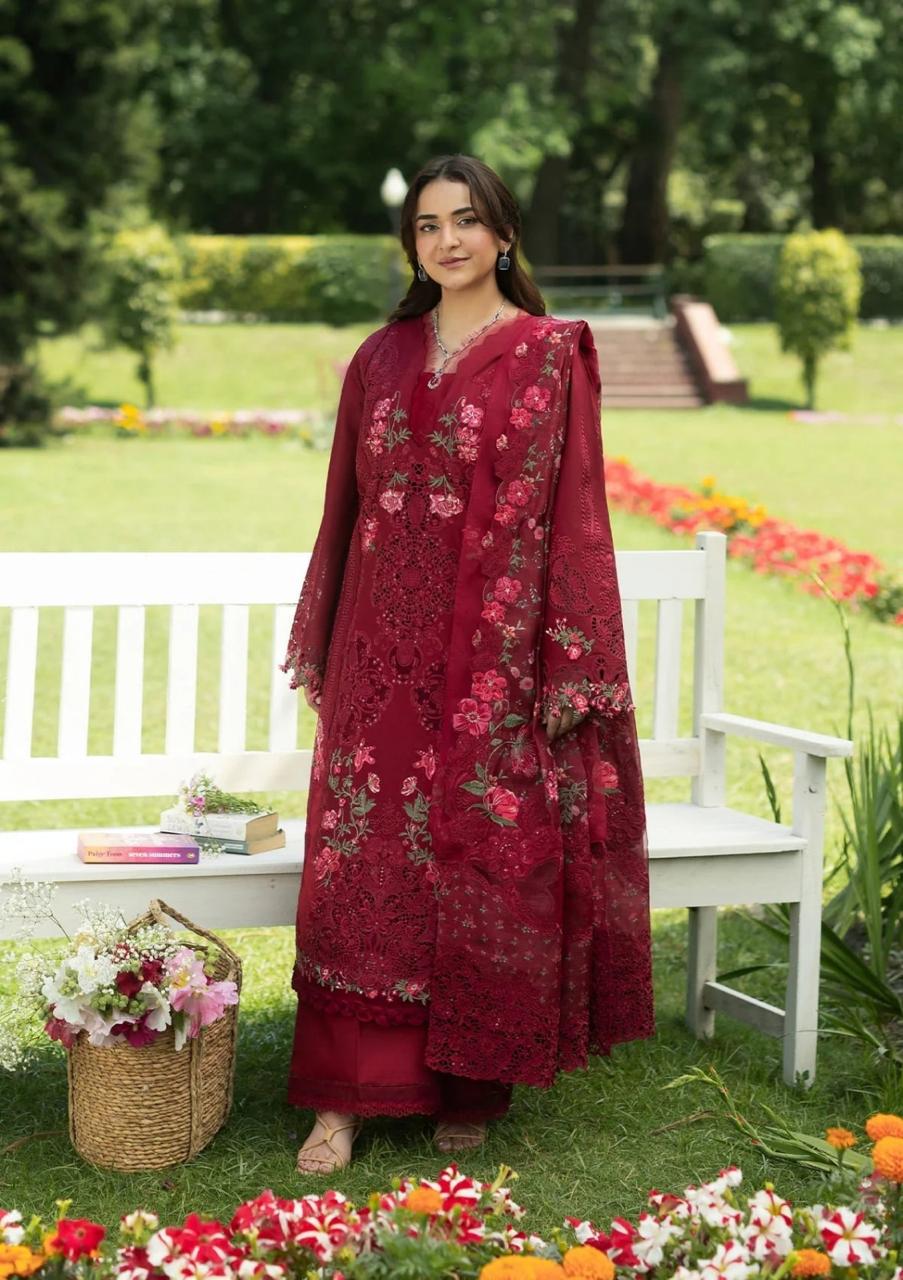 Luxury Dhanak 3 Piece Unstitched