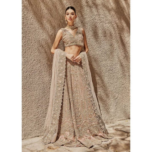Sultry Beige Scilla Lehenga Choli