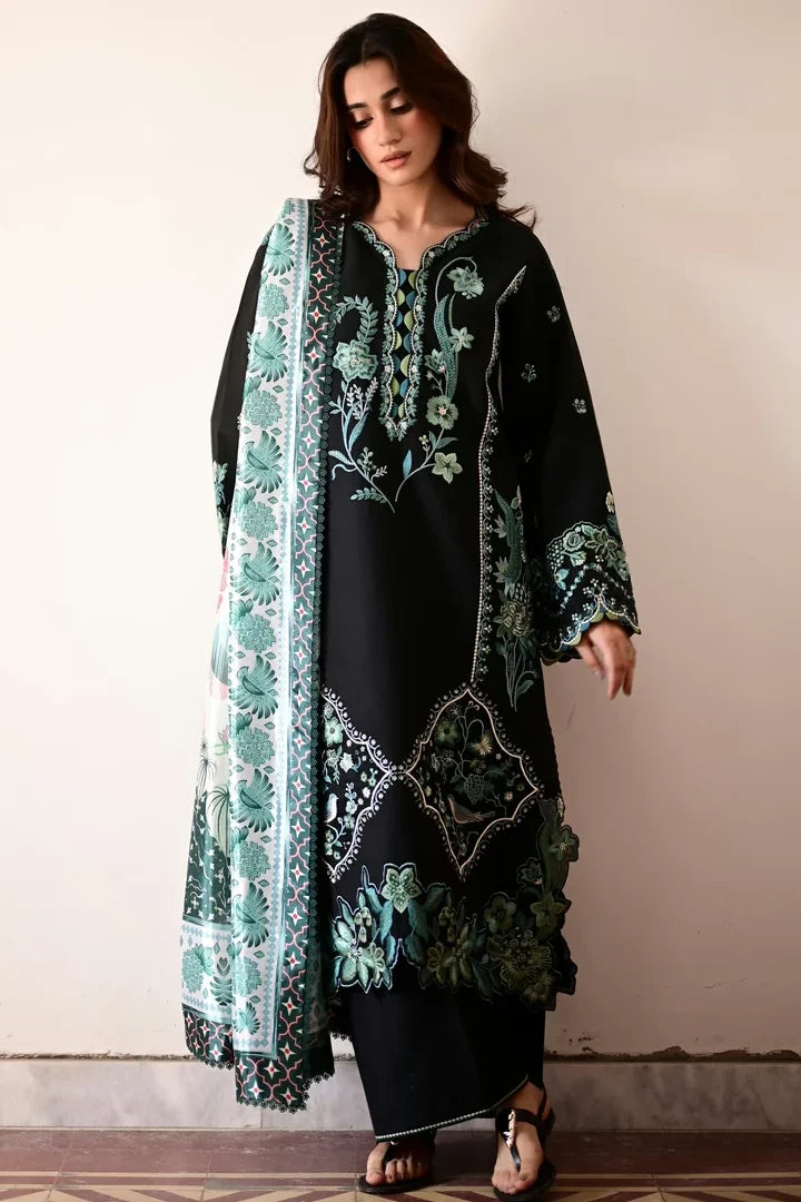 Luxury Dhanak 3 Piece Unstitched