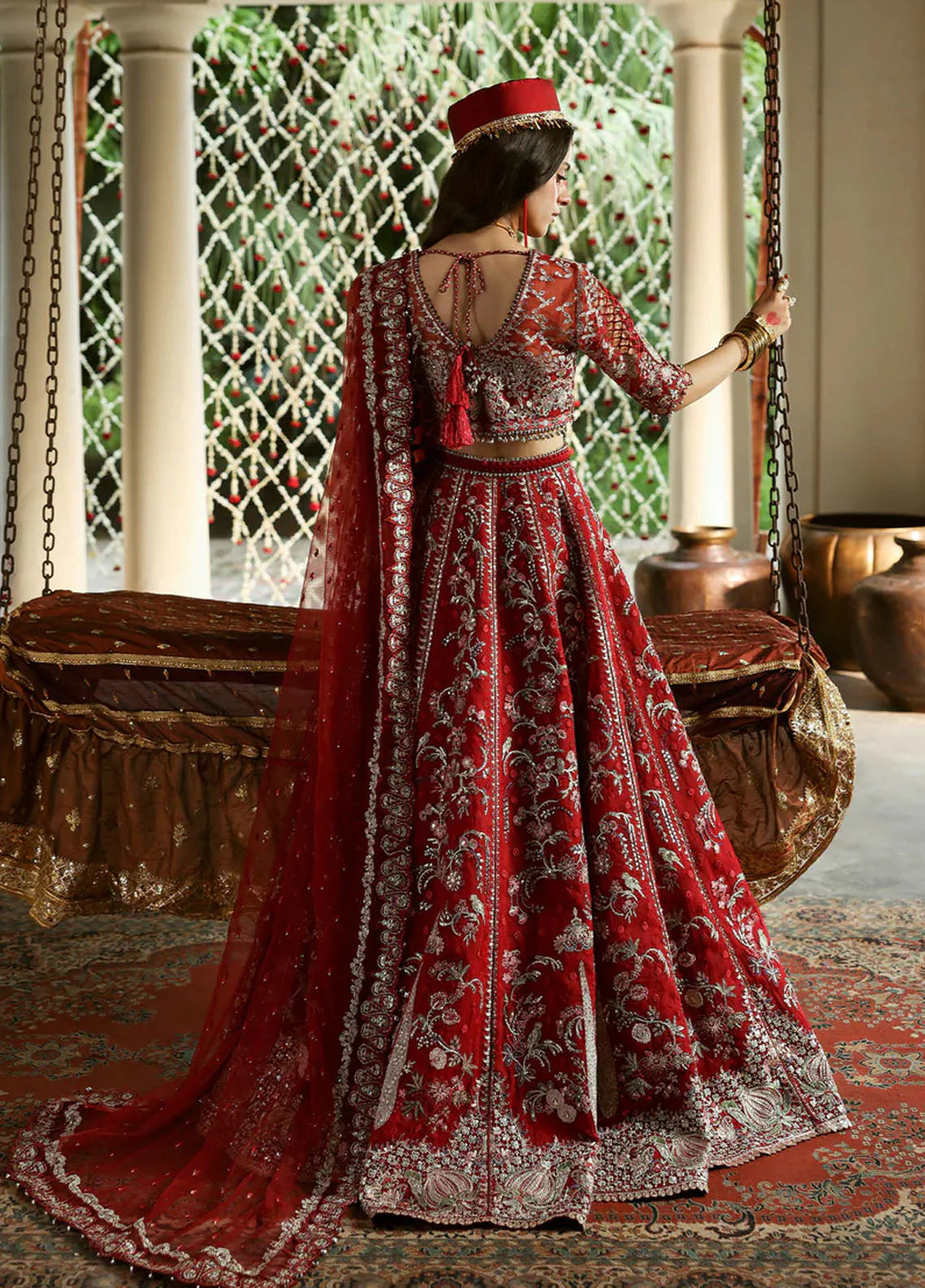 Shehnai By Afrozeh Embroidered Organza 3 Piece