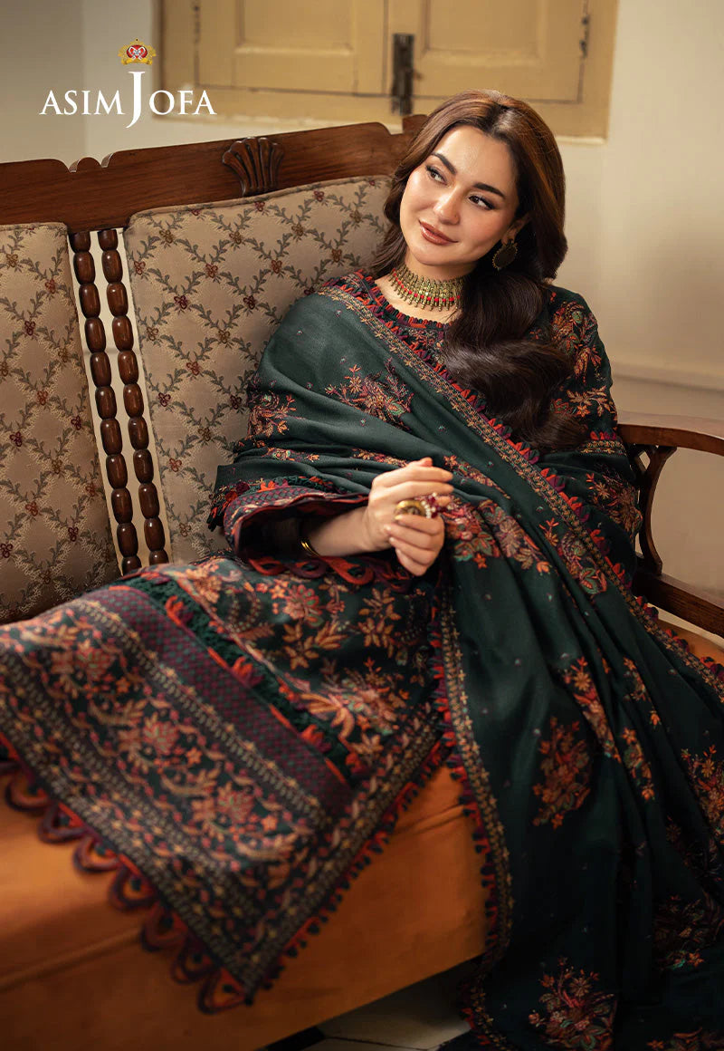 AJKID-01 EMBROIDERED DHANAK 3 PC