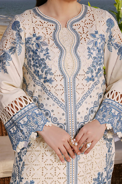 Aneelas Luxury Embroidered Lawn 3Pc Unstitched BIC-4828
