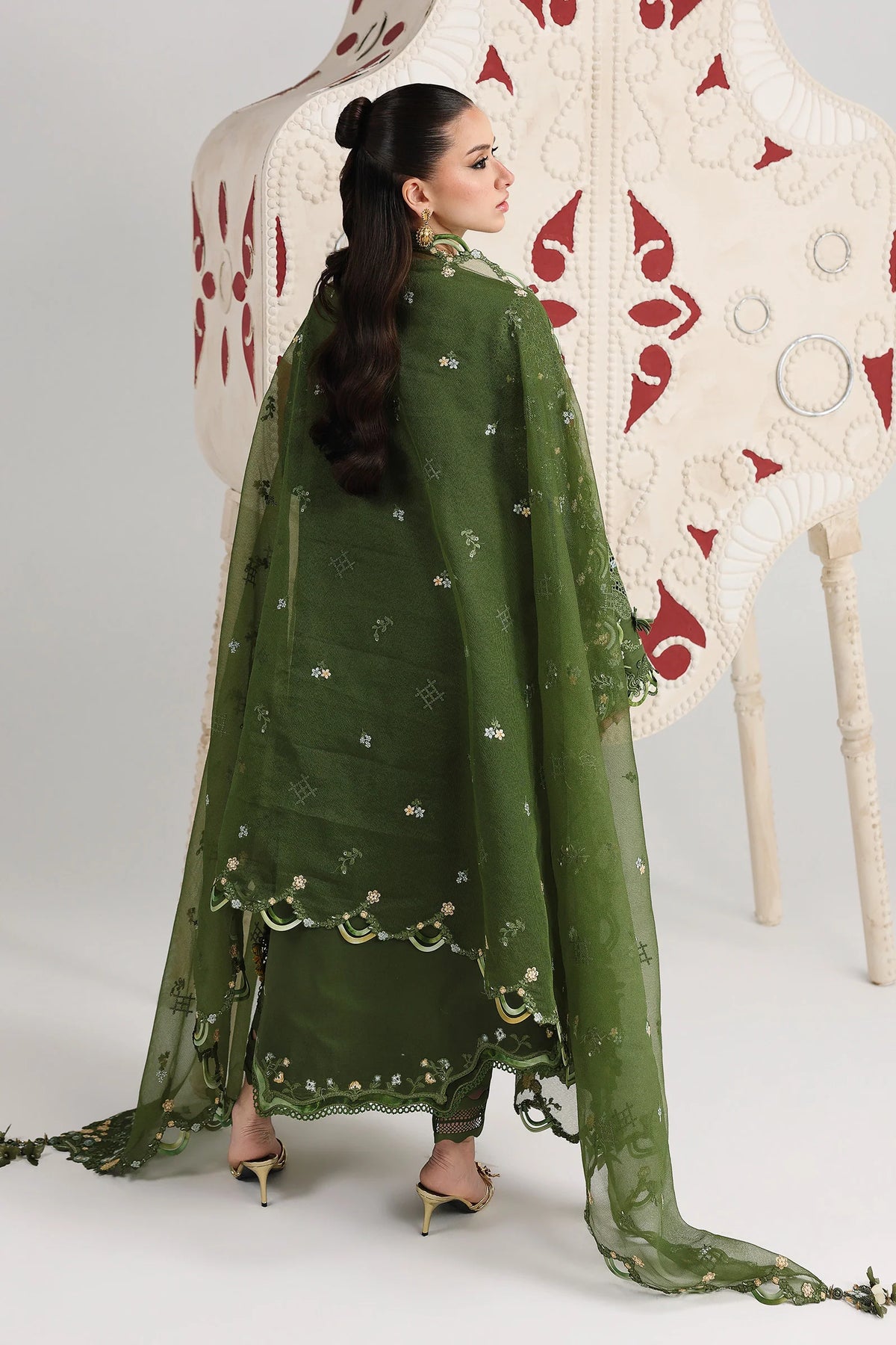 Luxury Dhanak 3 Piece Unstitched