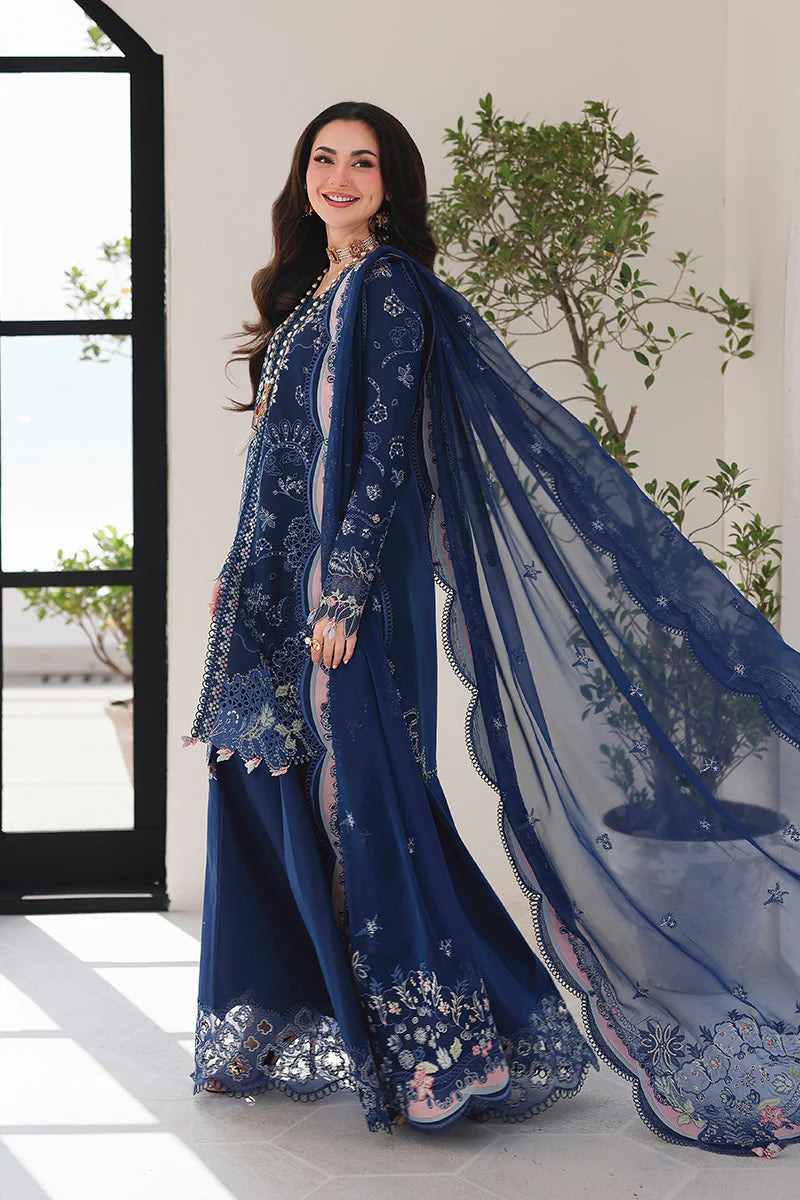 Qalamkar Luxury Lawn Unstitched 3 Piece SA-16 ESMA