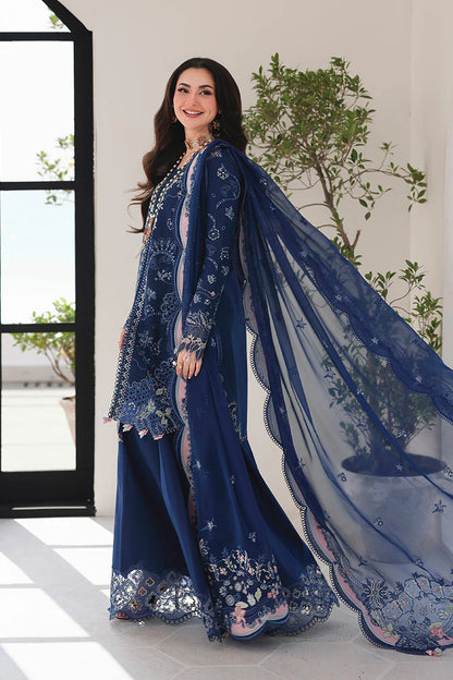 Qalamkar Luxury Lawn Unstitched 3 Piece SA-16 ESMA