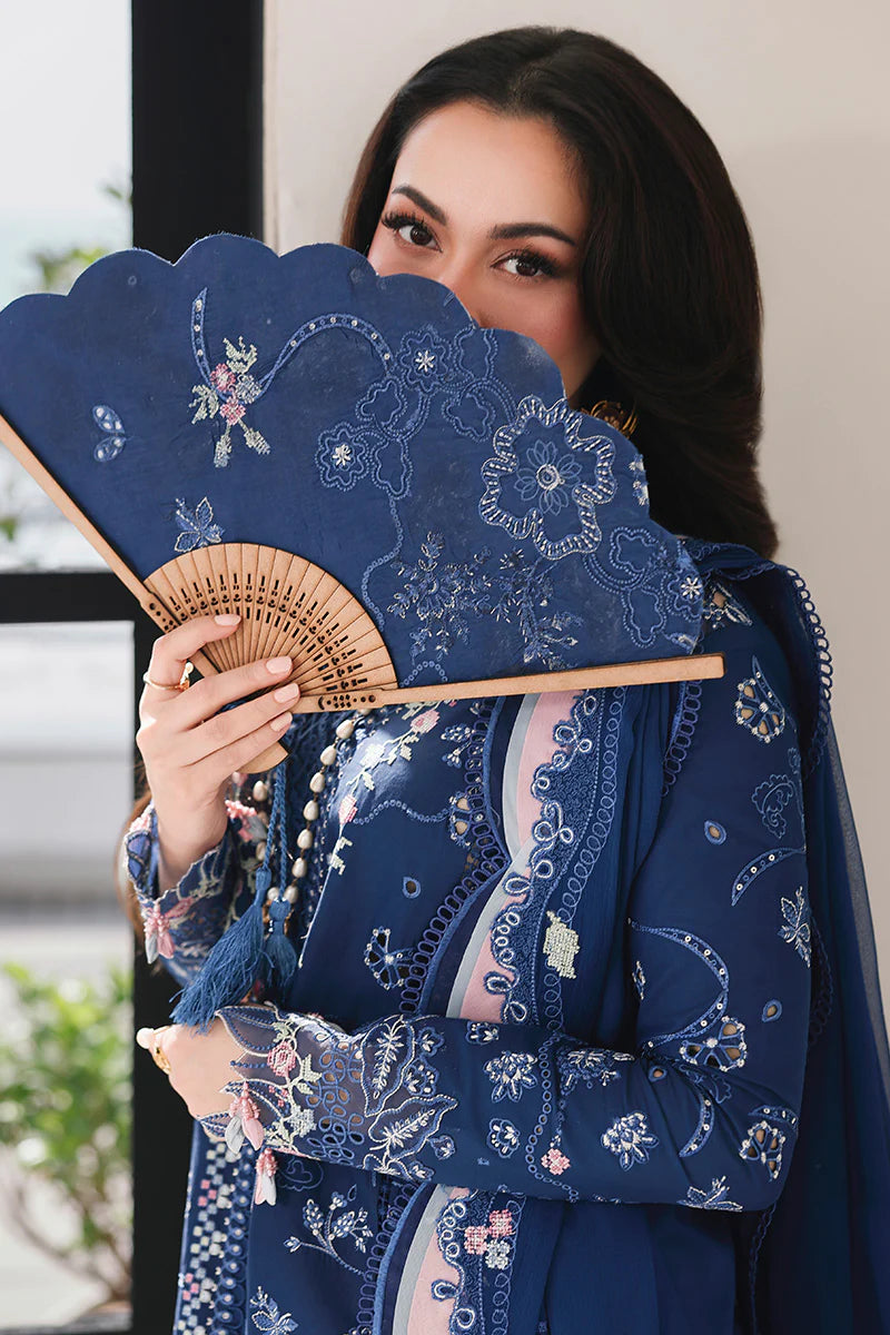 Qalamkar Luxury Lawn Unstitched 3 Piece SA-16 ESMA
