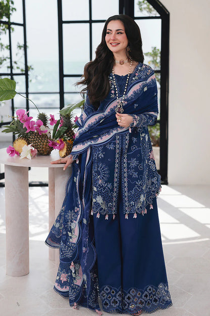 Qalamkar Luxury Lawn Unstitched 3 Piece SA-16 ESMA